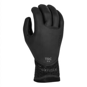 NEW XCEL men's drylock texture skin finger glove in black
